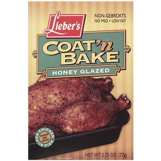 Lieber’s Mélange pour enduit Coat'n Bake, glacé au miel 338 g, 3,55 $/100g