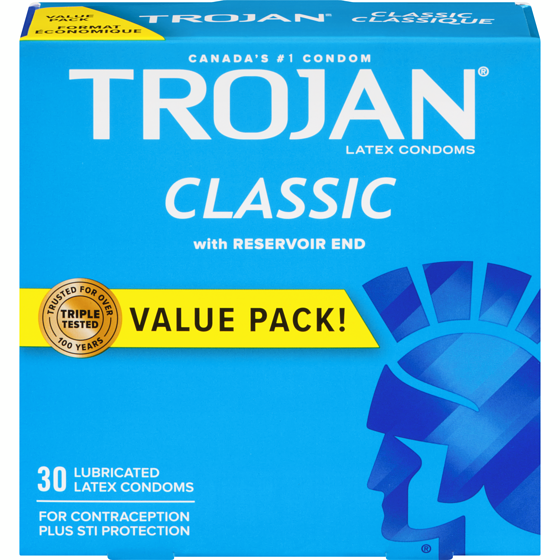 Trojan Classic Lubricated Condoms 30 ea, $0.63/1ea