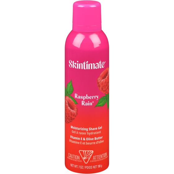 Skintimate Gel à raser pour femmes Skintimate Signature Scents au parfum Raspberry Rain® 198 g, 2,17 $/100ml