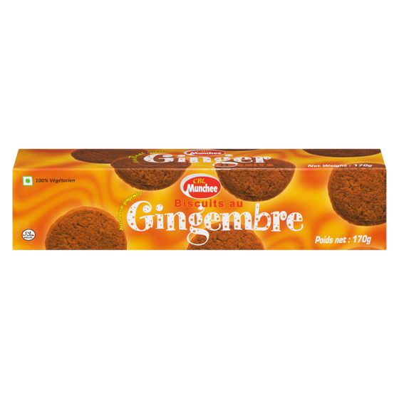 General Mills Biscuits au gingembre Munchee Zing 170 g, 1,17 $/100g