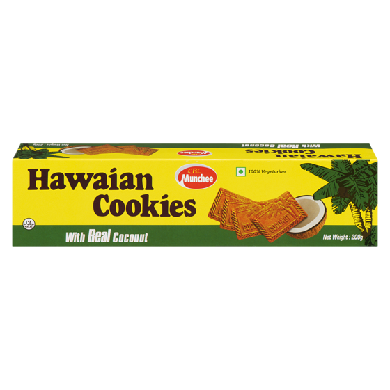 Munchee Hawaiian Cookies 200 g, $0.95/100g
