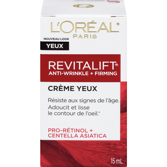 L’Oréal Revitalift Anti-Wrinkle + Firming Crème Yeux 15 ml, 166,60 $/100ml