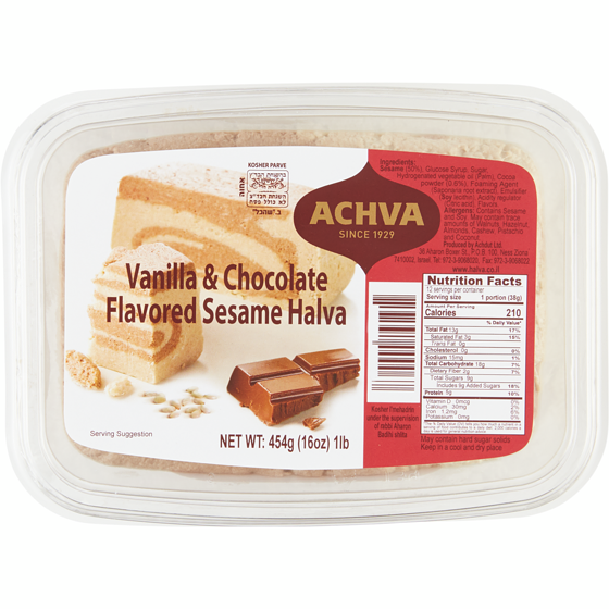 Achva Halva marbré Achva Altra Foods casher 450 g, 1,78 $/100g