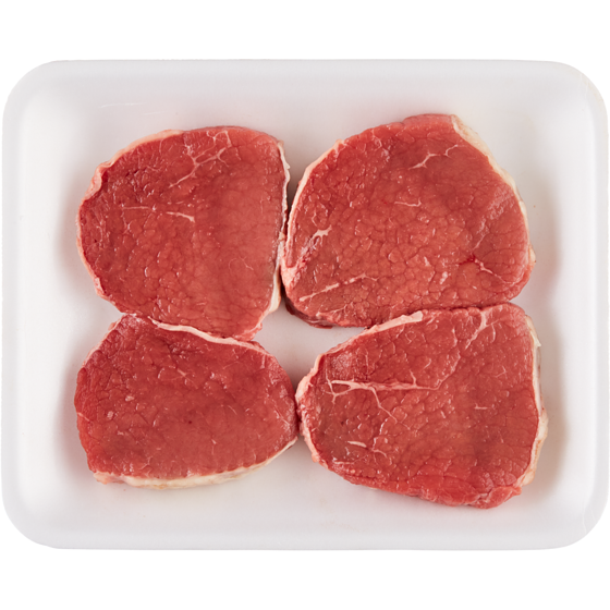 null Eye Of Round Steak, Club Pack $19.82/1kg $8.99/1lb