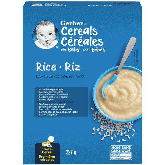 Nestlé Gerber Céréales Pour Bébés Étape 1 De Riz 227 g, 2,64 $/100g