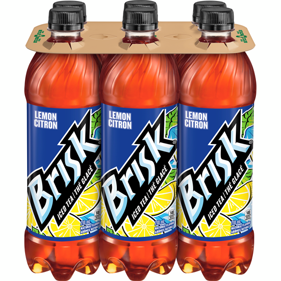 Lipton Thé glacé au citron Brisk 6x710.0 ml, 0,19 $/100ml