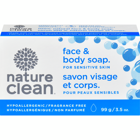 Nature Clean Savonnette doux 99 g, 4,54 $/100g