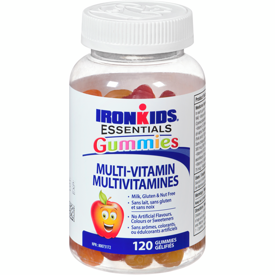 IronKids Essentials Multi-Vitamin Gummies 120 ea, $0.13/1ea