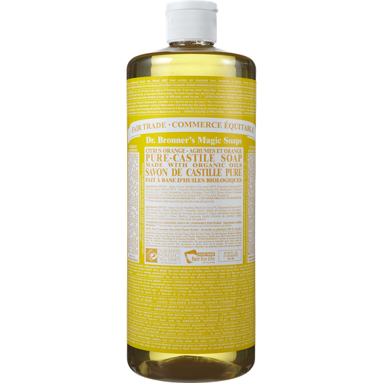 Dr Bronners Citrus Orange Soap 944 ml, $2.97/100ml