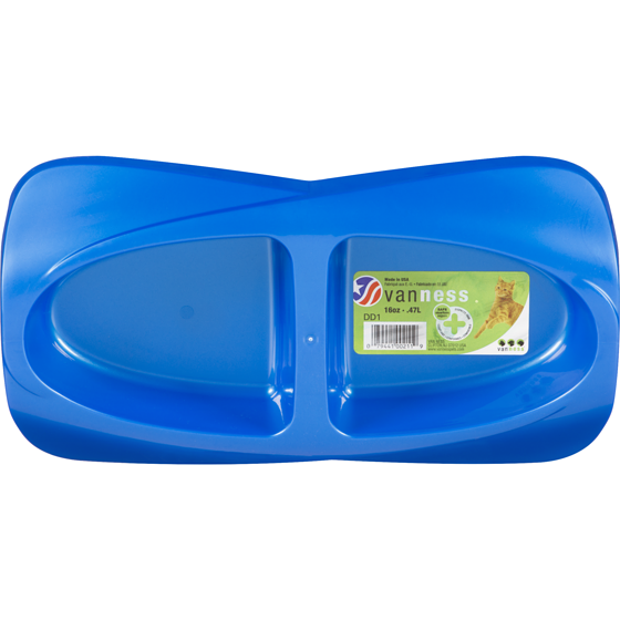 Van Ness Double Cat Bowl, 16 liq oz. 16 ea, $0.11/1ea