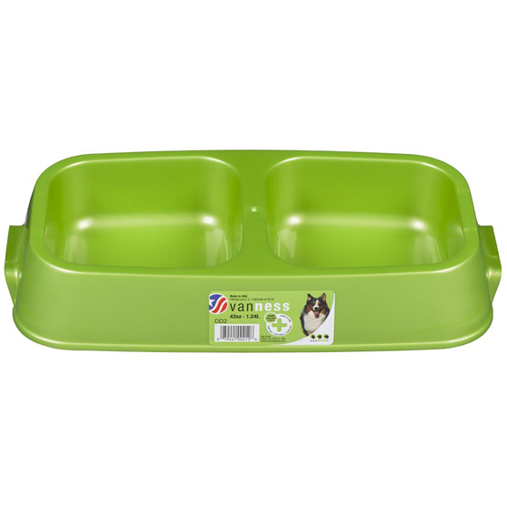 Van Ness Double Dog Dish 42 ea, $0.07/1ea