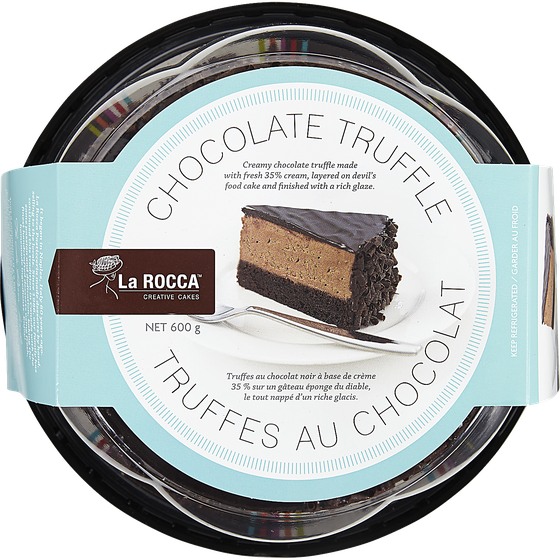 null 6" Chocolate Truffle Cake 510 g, $3.92/100g