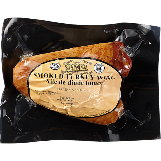 null Kosher Smoked Turkey Wings $13.21/1kg $5.99/1lb