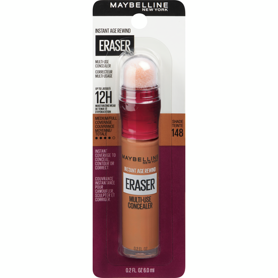 Maybelline Instant Age Rewind Eraser Concealer, Multi-use 6 ml, $299.83/100ml