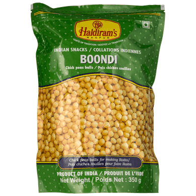 Haldiram Boondi 350 g, $1.28/100g