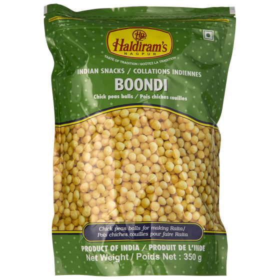 Haldiram Boondi 350 g, $1.28/100g