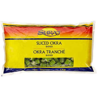 Suraj Sliced Okra, Bhindi 1 kg, $0.40/100g