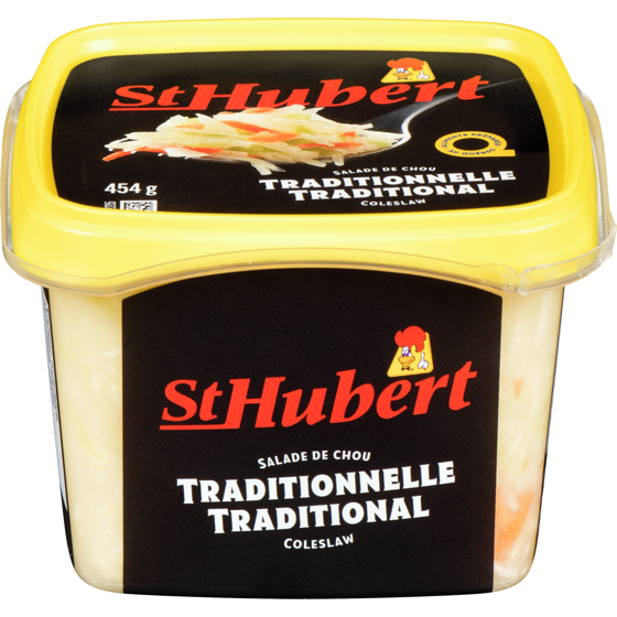 St Hubert Traditional Coleslaw 454 g, $1.10/100g