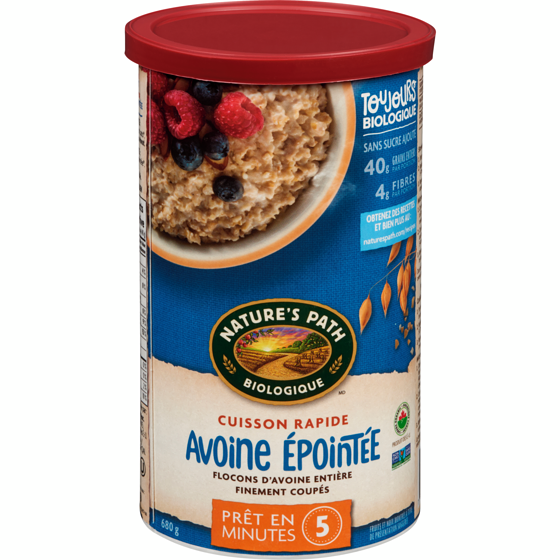 Nature’s Path Avoine épointée à cuisson rapide biologique 680 g, 0,95 $/100g