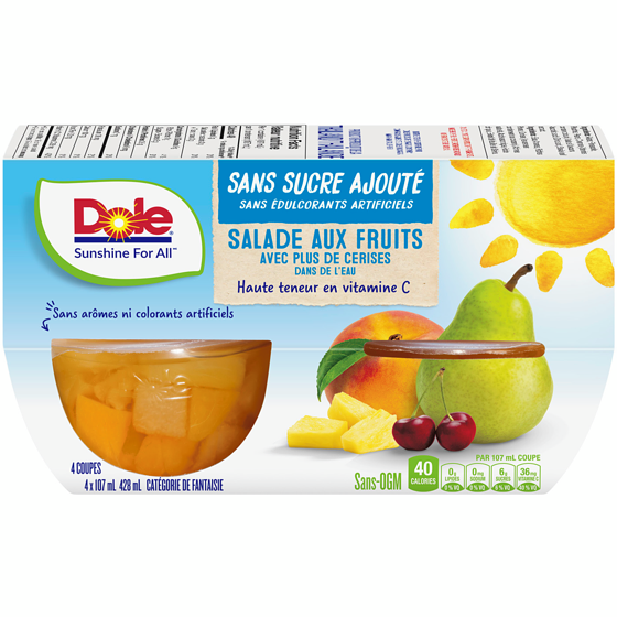 Dole Salade aux fruits avec plus de cerises 428 ml, 0,82 $/100ml