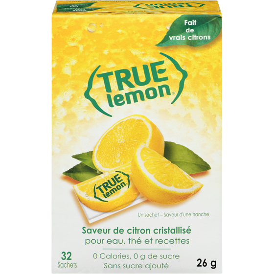 True Citrus True Lemon Crystalized Wedges 32x25.6 g, 0,61 $/100g