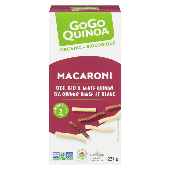 GoGo Quinoa Rice & Quinoa Macaroni Pasta 227 g, $2.42/100g