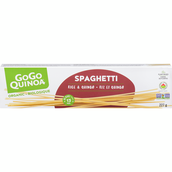 GoGo Quinoa Pâtes Spaghetti au riz et quinoa 227 g, 1,89 $/100g