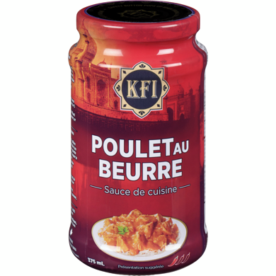 KFI Poulet au Beurre sauce de cuisine 375 ml, 1,07 $/100ml