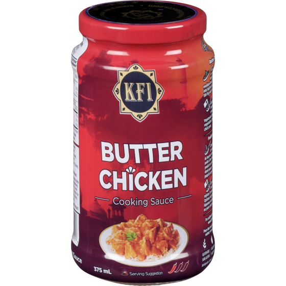 KFI Butter Chicken cooking sauce 375 ml, $1.46/100ml