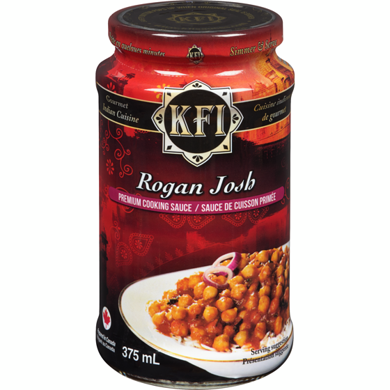 KFI Rogan Josh cooking sauce 375 ml, $1.33/100ml