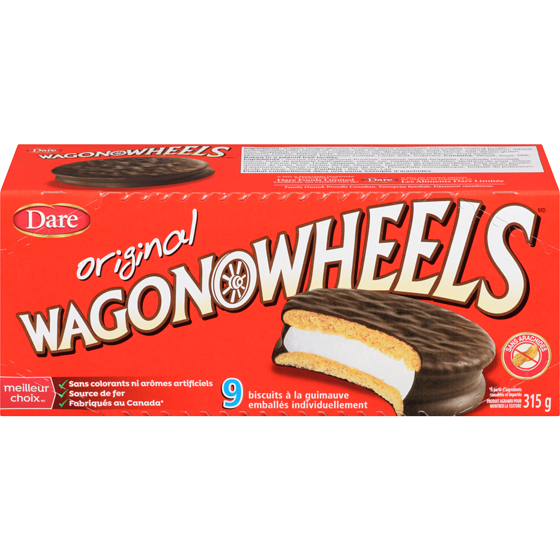 Dare Biscuits Wagon Wheels Original 315 g, 1,58 $/100g