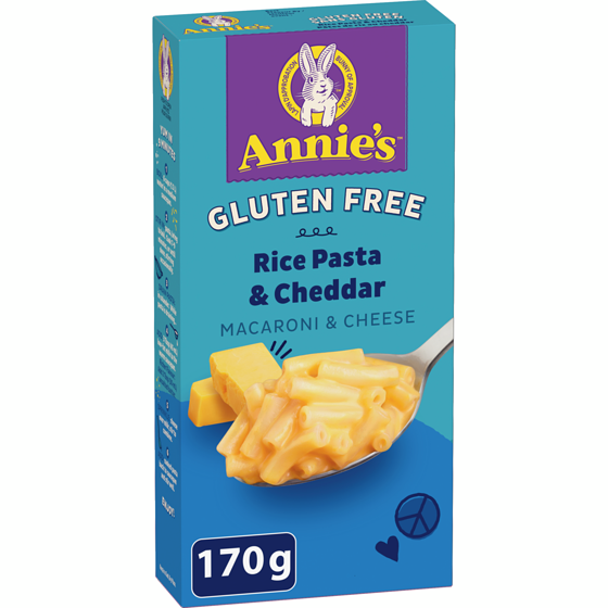 Annie's Homegrown Macaroni & Cheese, Rice Pasta & Cheddar, Gluten Free 170 g, $2.05/100g