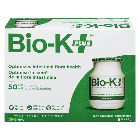 Bio K+ Original 12 Pack 12x98.0 g, $4.04/100g
