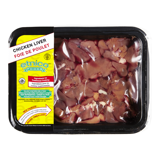 Etnico Foie de poulet 12,10 $/1kg 5,49 $/1lb
