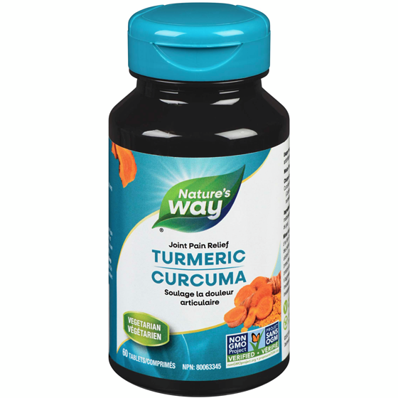 Nature's Way Turmeric Joint Pain Relief 60 Vegetarian Tablets 60 ea, $0.48/1ea
