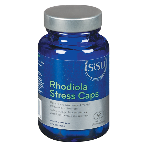 Sisu Rhodiola Stress Caps 60 ea, $0.58/1ea