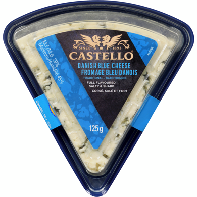 Castello Fromage bleu traditionnel 125 g, 5,19 $/100g