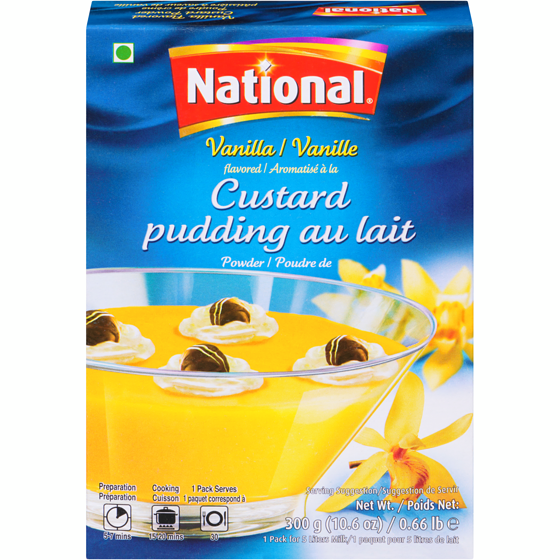null Vanilla Custard 300 g, $1.00/100g