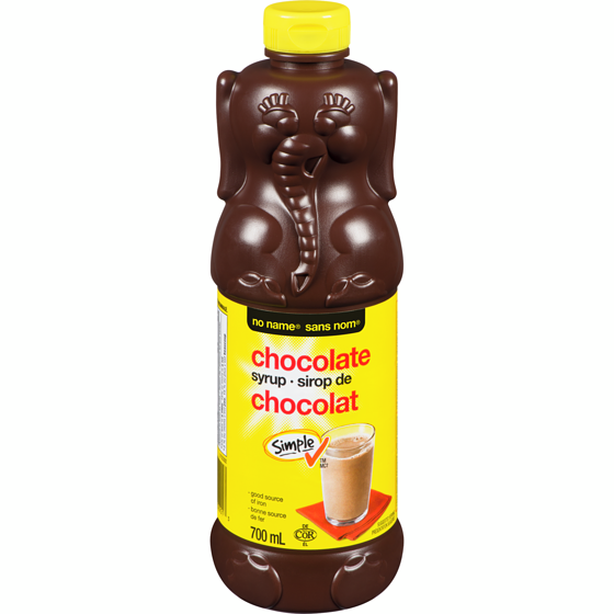 Sans Nom Sirop au chocolat 700 ml, 0,64 $/100ml