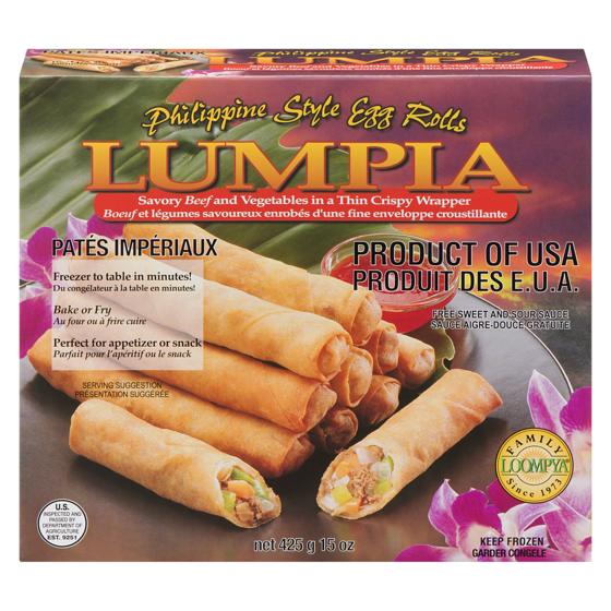 Family Loompya Lumpia, Beef 425 g, $2.35/100g