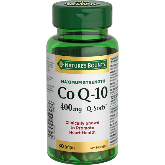 Nature's Bounty Co Q-10, 400 mg, Maximum Strength 30 ea, $0.96/1ea
