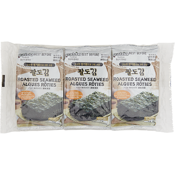 Paldo Algues rôties 15 g, 13,33 $/100g