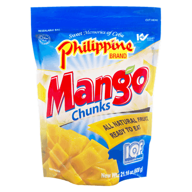 Philippine Brand Mango Chunks 600 g, $1.50/100g