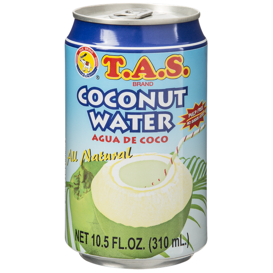 T.A.S. Coconut Water 310 ml, $0.64/100ml