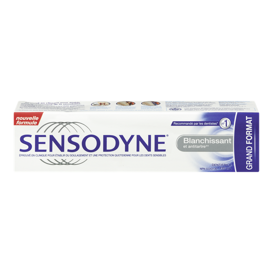 Sensodyne Blanchissant Et Antitartre (Dentifrice) 135 ml, 5,92 $/100ml