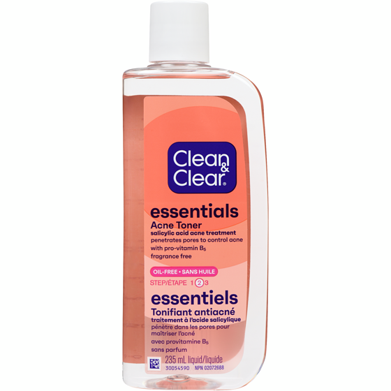 Clean & Clear Essentials Acne Toner 235 ml, $4.04/100ml