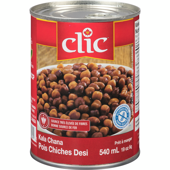 Clic Pois chiches bruns 540 ml, 0,33 $/100ml