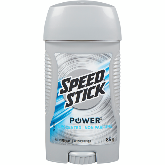 Speed Stick Power Antiperspirant, Unscented 85 g, $4.12/100g