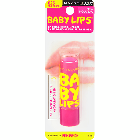 Maybelline Baby Lips SPF 20 Moisturizing Lip Balm 025 Pink Punch 4.4 g, $215.68/100g
