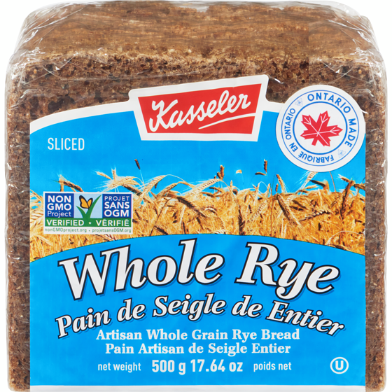 Kasseler Whole Rye Bread 500 g, $1.00/100g